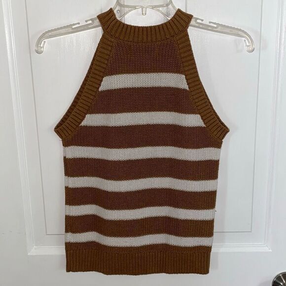🔥3/$20🔥 Old Navy sleeveless striped sweater size XS - Picture 8 of 11